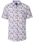 Preview: REDMOND Kurzarmhemd weiss multicolor Print Casual Comfort Fit